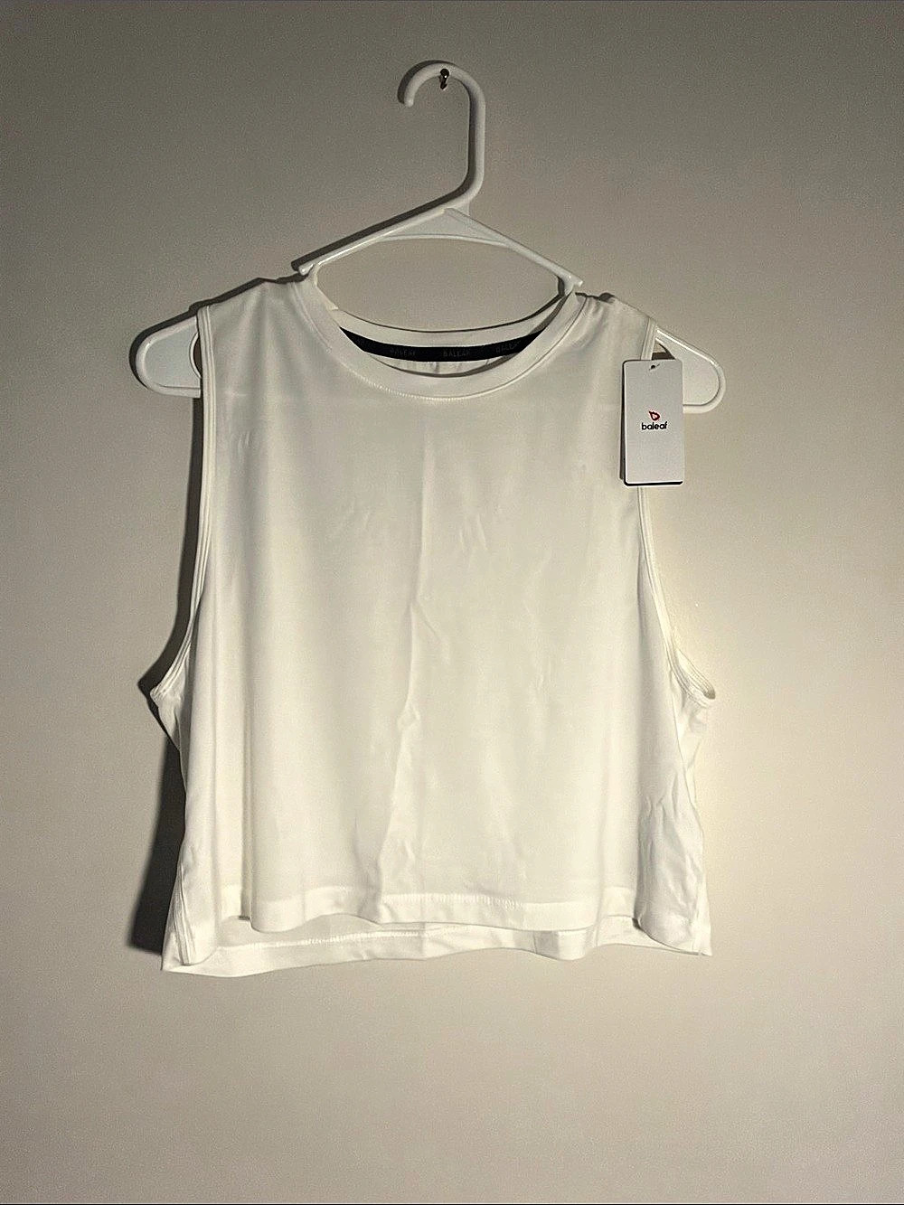 baleaf White Athletic Tank Top NWT